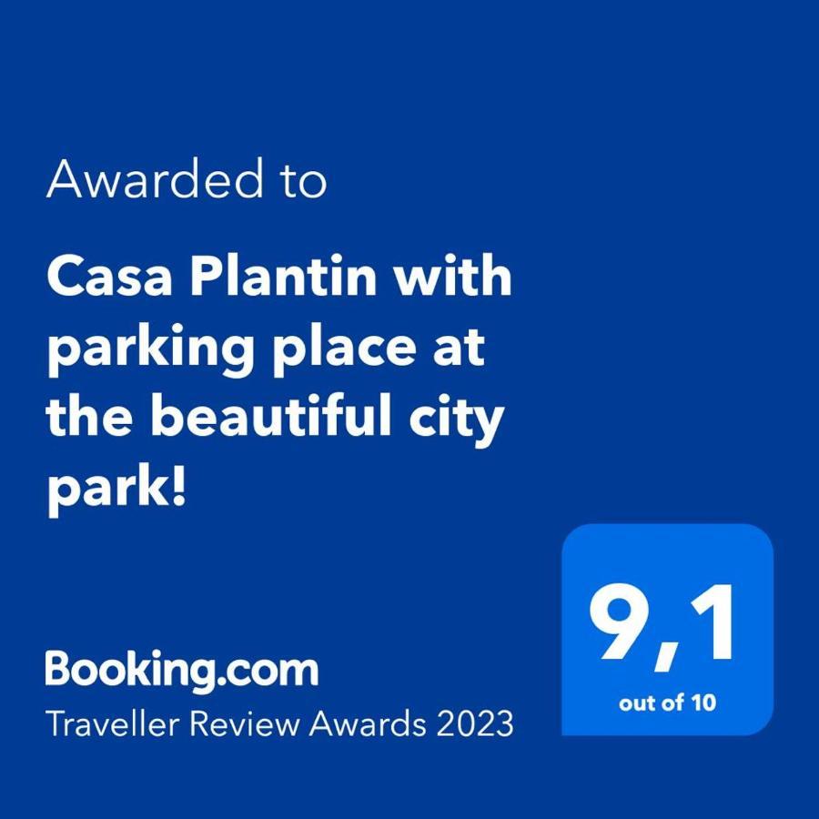 Casa Plantin With Parking Place At The Beautiful City Park! Apartamento Antuérpia Exterior foto